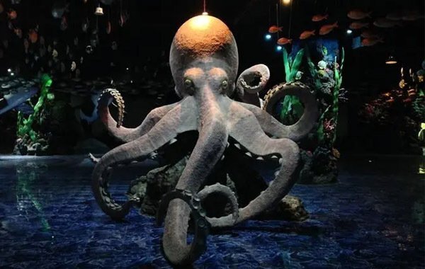 章鱼雕塑2